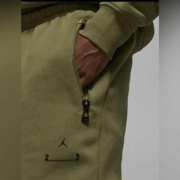 Jordan Olive Green Sweatpants Size XS 23 Engineered